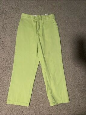 Dickies x Urban Lime Green Stretch Pants